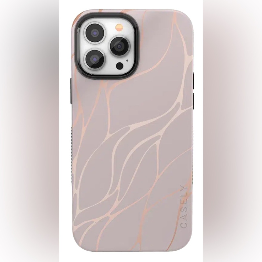 Brand New iPhone 13 Pro Pink & Gold Bold Case